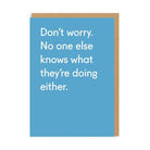 OHH DEER Greeting Card No One Else Knows