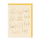 OHH DEER Greeting Card Thanks A Buttload!