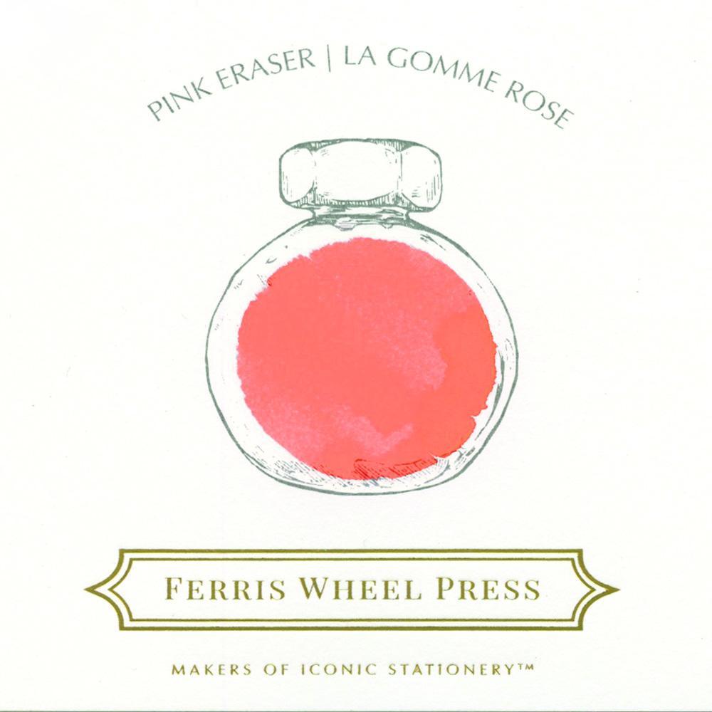 FERRIS WHEEL PRESS Fountain Pen Ink 38ml Pink Eraser Default Title