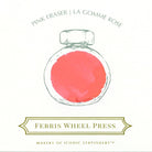 FERRIS WHEEL PRESS Fountain Pen Ink 38ml Pink Eraser Default Title