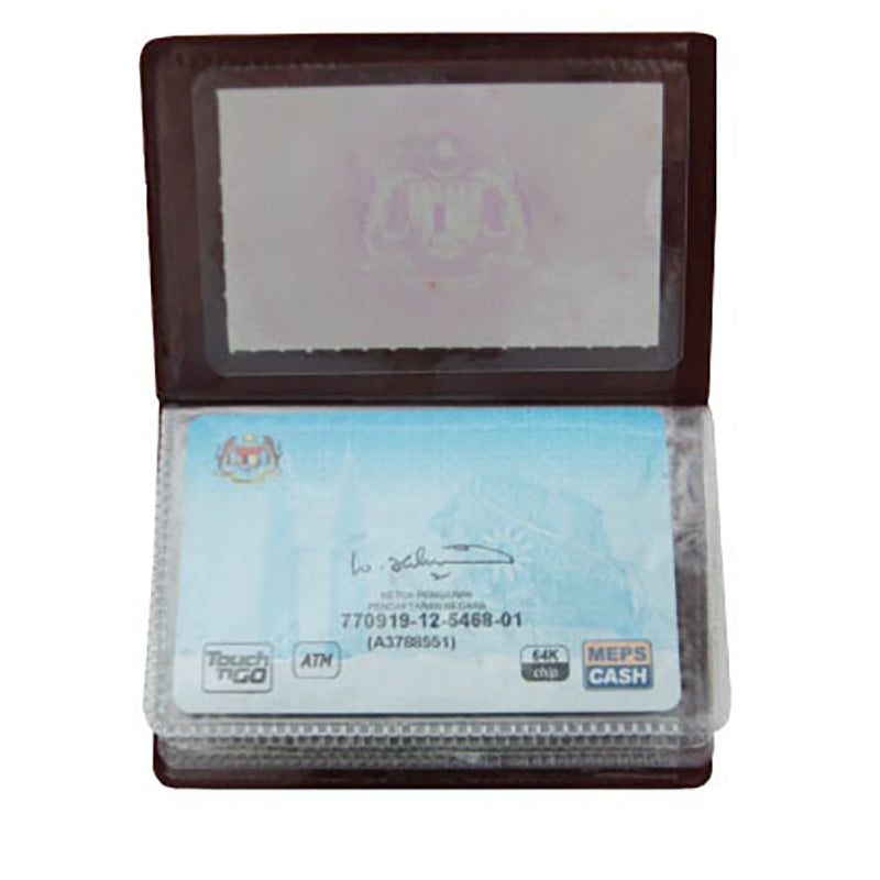 CBE IC Card Holder 9406-PVC 92x57mm 6P Blue Default Title