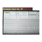 CBE Name Card Holder BC3300 PVC 300 cards Red Default Title