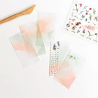 MU Dyeing Tracing Paper Pack 009 Fruity Green Scen