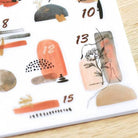 MU Print-On Sticker 2s 166 Literary Loops