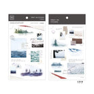 MU Print-On Sticker 2s 177 A Quiet Stroll