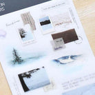 MU Print-On Sticker 2s 177 A Quiet Stroll