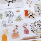 MU Print-On Sticker 2s 178 Shapes Of Fruit, Flower