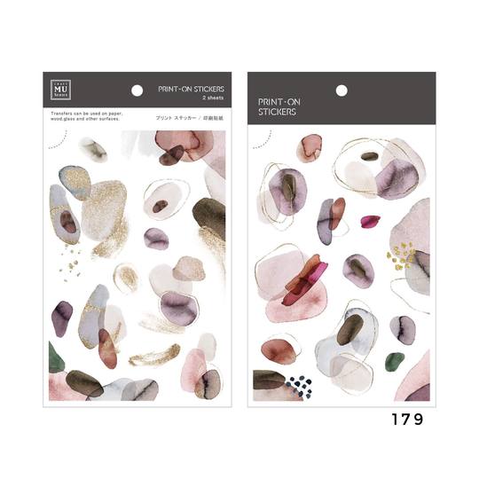MU Print-On Sticker 2s 179 The Light And Morning D