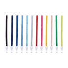 CBE Flat Lanyard 132975 12pcs - Assorted L.Blue