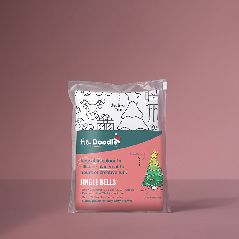 HeyDoodle Placemats-123:Christmas Jingle Bells 1218622