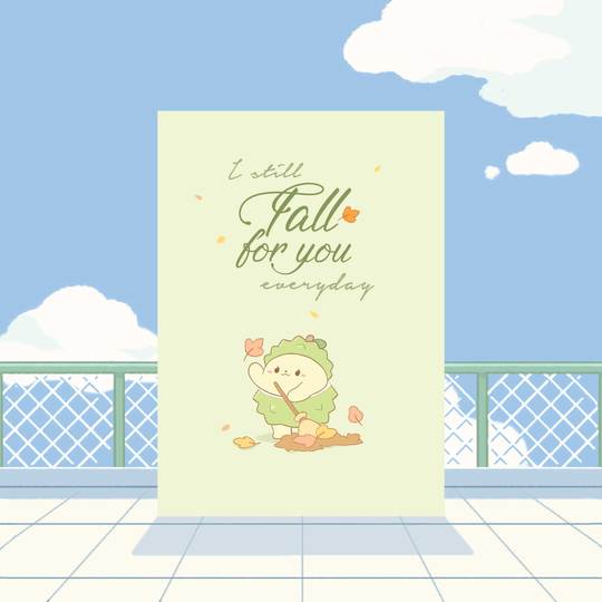 SANGGO Dreamy Days Postcard:Fall For You Default Title