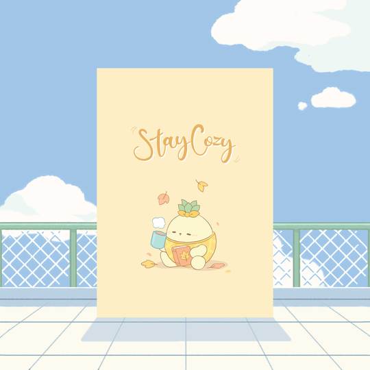 SANGGO Dreamy Days Postcard:Stay Cozy Default Title