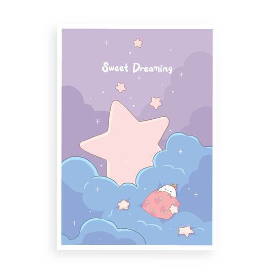 SANGGO Dreamy Days Postcard:Sweet Dreaming Default Title