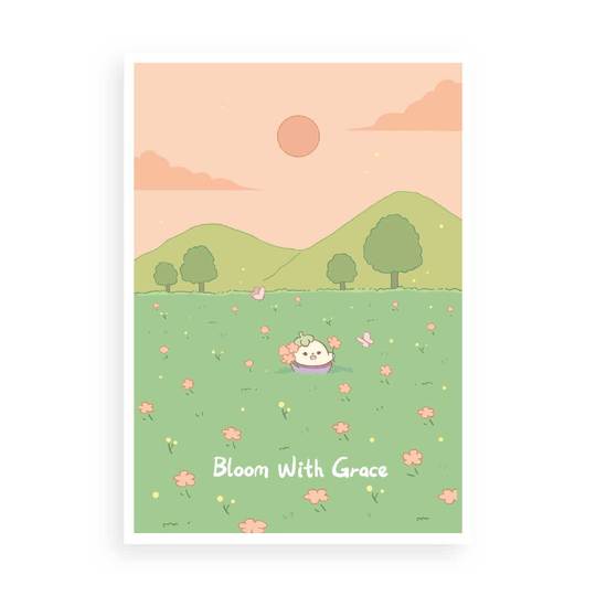 SANGGO Dreamy Days Postcard:Bloom With Grace Default Title