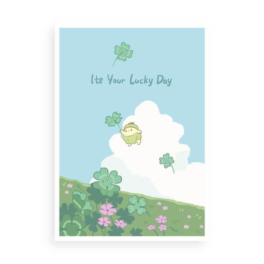 SANGGO Dreamy Days Postcard:Its Your Lucky Day Default Title