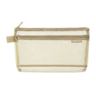 MIDORI Mesh Pen Pouch LE Pale Beige