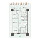 MIDORI 70th Anniv LE Diamond Memo Green Grid 2.5mm