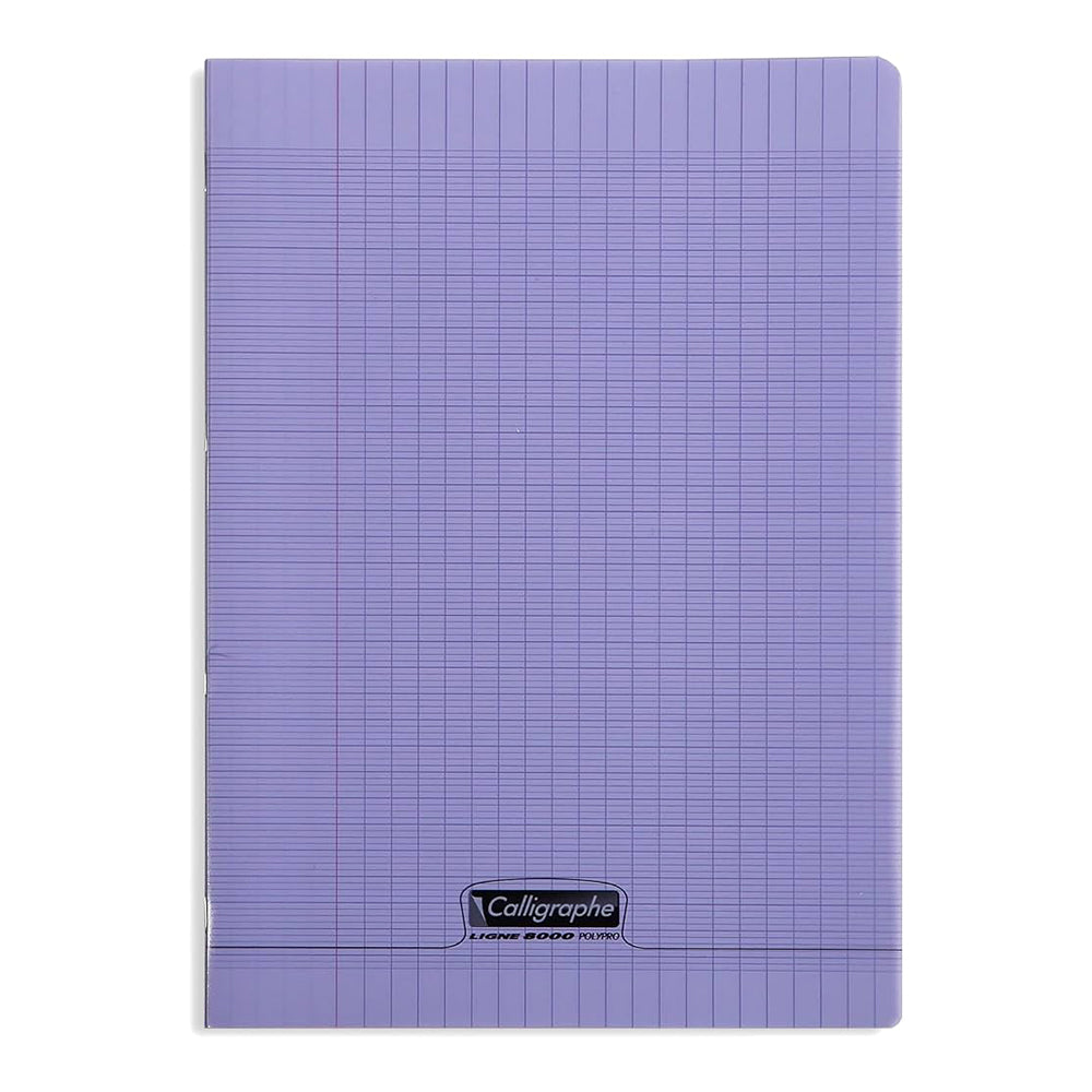 CLAIREFONTAINE Calligraphe Ligne 8000 PP A4 96p Seyes Lilac