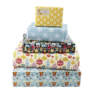 AVENUE MANDARINE Wrapping Paper Books 43x60cm 12s Christmas Default Title