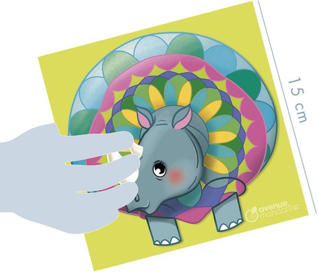 AVENUE MANDARINE Creative Box Scratch Cards Mandala Default Title