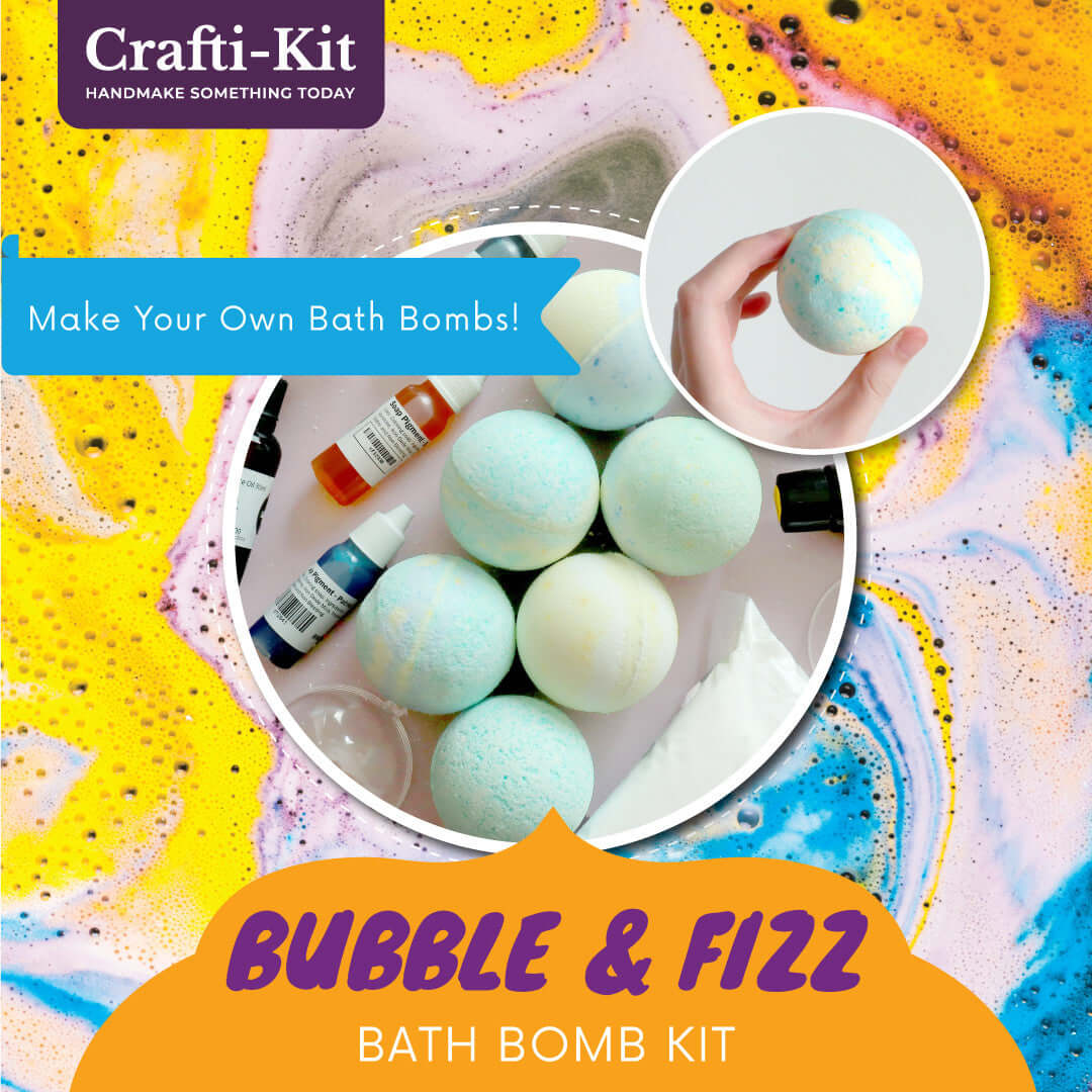 CRAFTI-KIT Bubble & Fizz Bath Bomb Kit