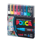 UNI POSCA Marker Fine Bullet 1.3mm Set of 8