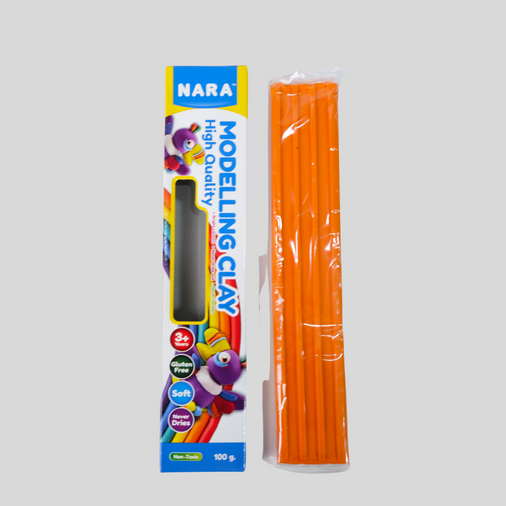 NARA Modelling Clay BX-100-1 100g Orange