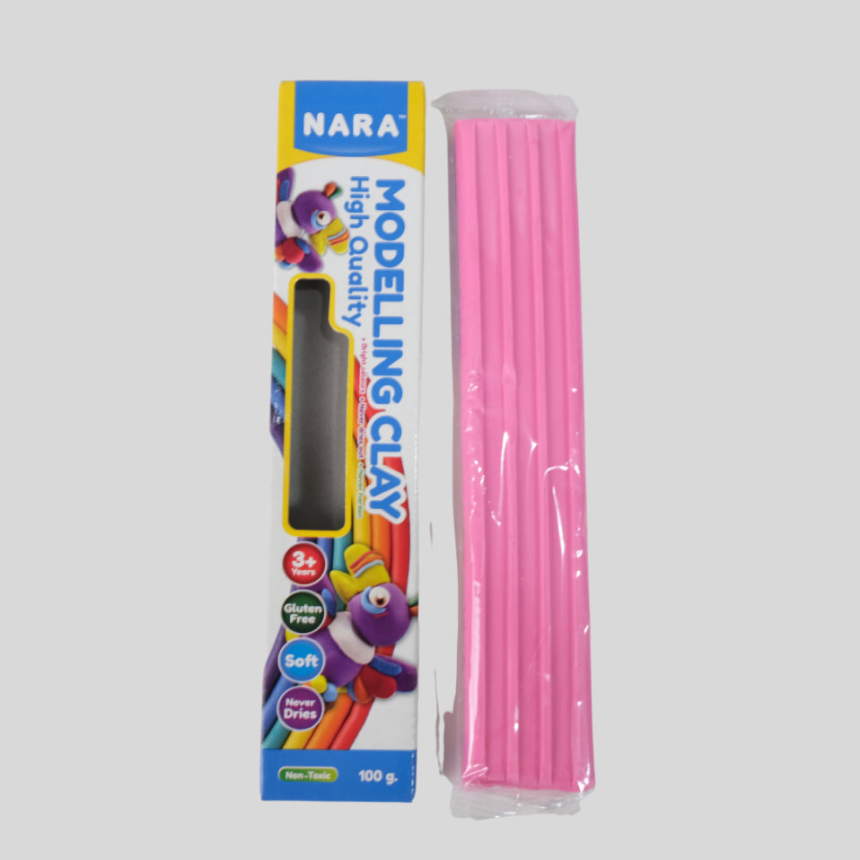NARA Modelling Clay BX-100-1 100g Pink