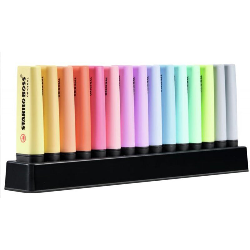 STABILO BOSS Original Pastel Highlighter Deskset 1