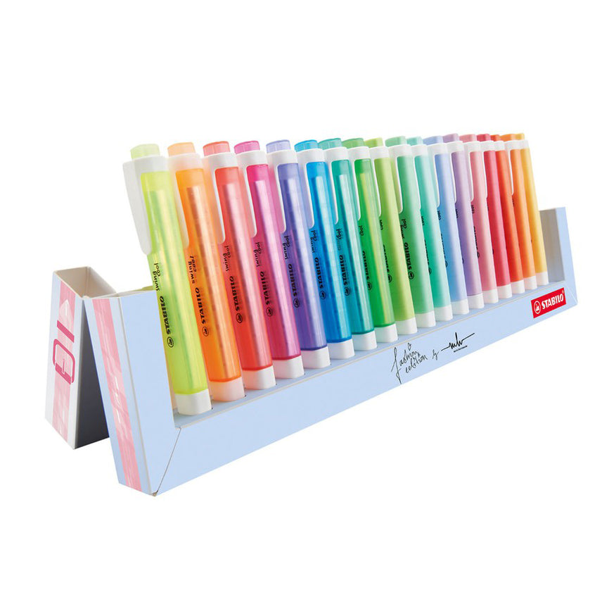 STABILO Swing Cool Pastel Highlighter Deskset 18s