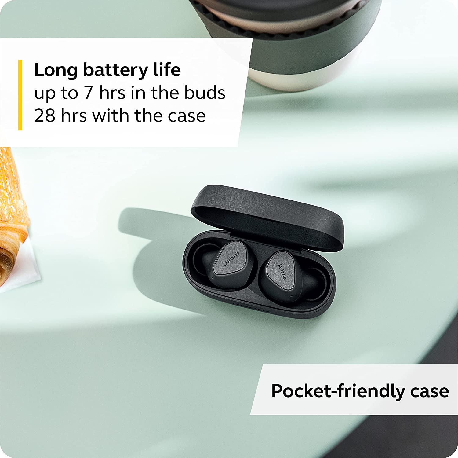 JABRA Elite 3 True Wireless Earbuds Grey Default Title