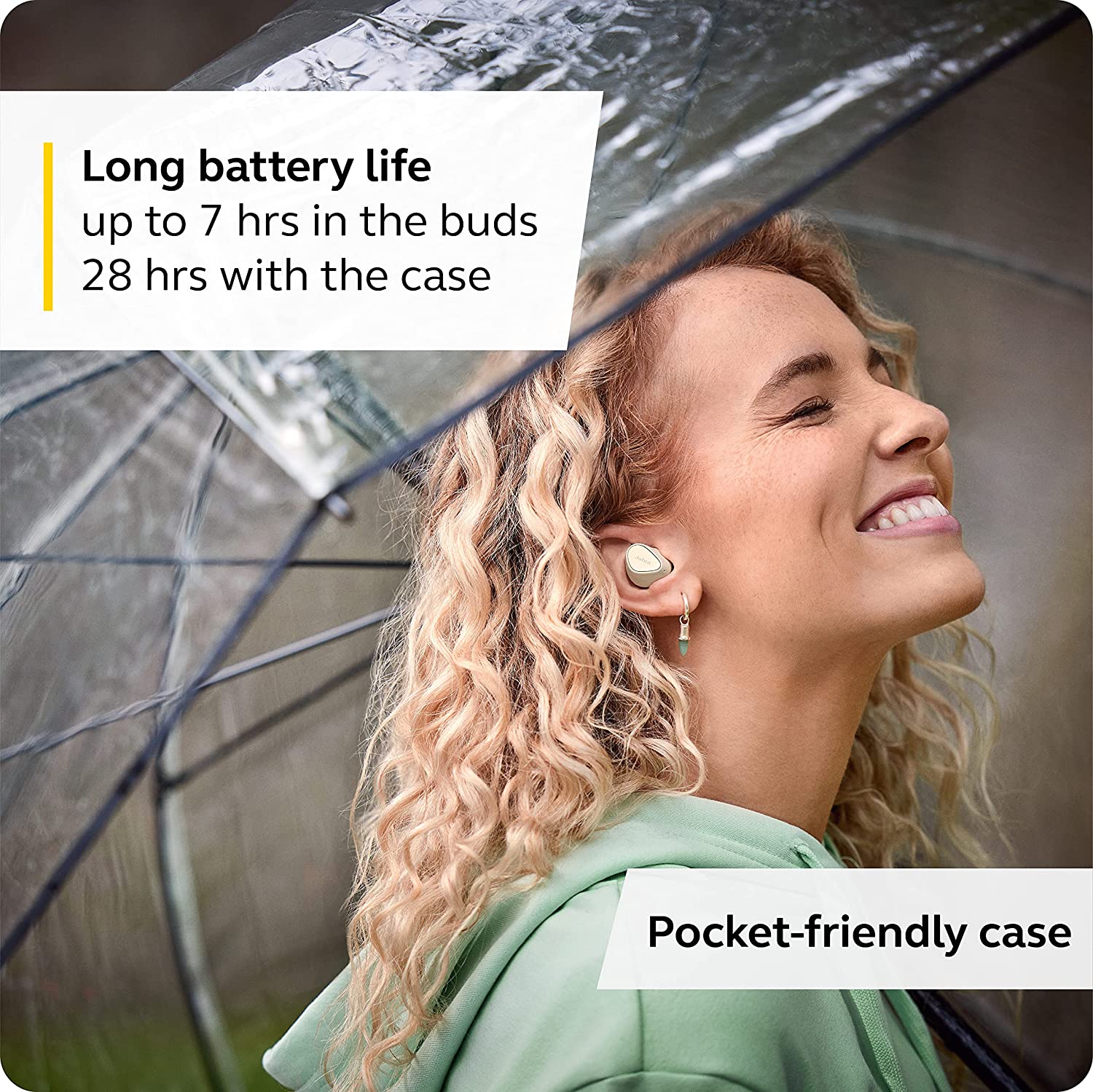 JABRA Elite 3 True Wireless Earbuds Beige Default Title