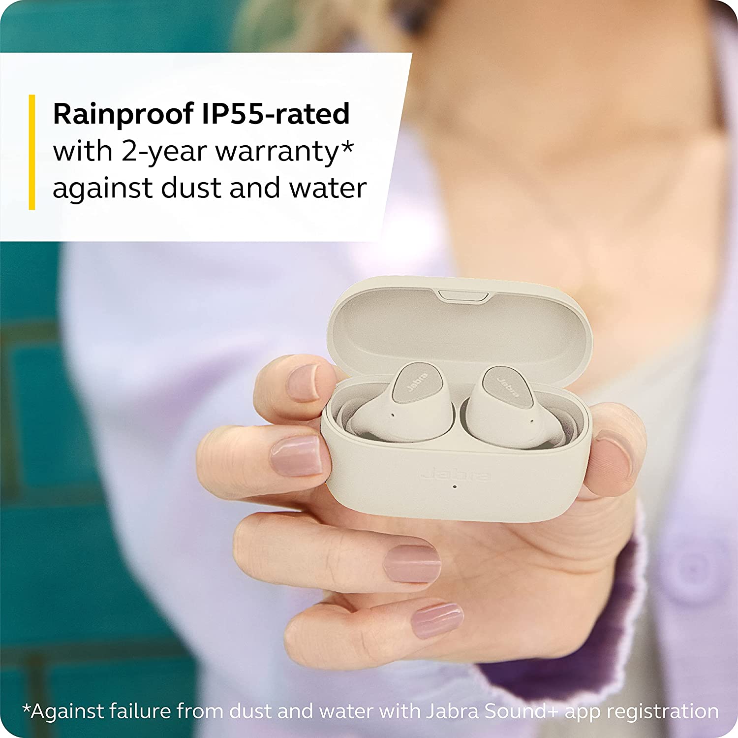JABRA Elite 3 True Wireless Earbuds Beige Default Title