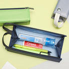 KOKUYO Pen Case C2-R 200x50x50mm Grey/Beige Default Title