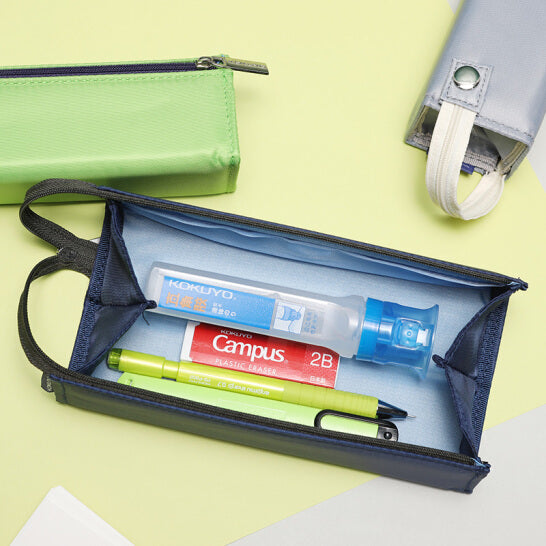 KOKUYO Pen Case C2-R 200x50x50mm Grey/Beige Default Title