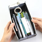 KOKUYO Pen Case C2-R 200x50x50mm Grey/Beige Default Title