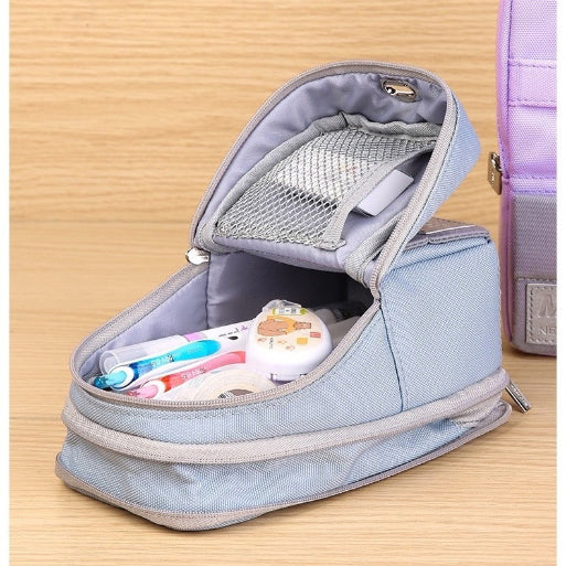 KOKUYO Pen Case Mag Critz Neo 90x75+20x175mm LGrey Default Title