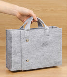 KOKUYO Haco Kabe Multi-Purpose Stand Bag-M Brown Default Title