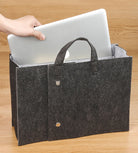 KOKUYO Haco Kabe Multi-Purpose Stand Bag-M Brown Default Title