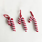 LAMETNA Christmas Ornament Candy Cane Set of 3 Default Title