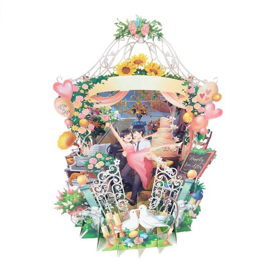 LOKAMADE 360 3D Card TP09: Love Blossoms Default Title