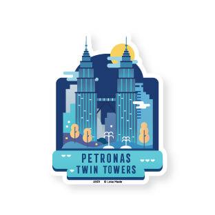 LOKAMADE A.Seals AS01: Petronas Twin Towers Night Default Title