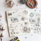 MU Print-On Sticker 2s Xmas 05-Winter Green Holida