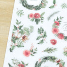 MU Print-On Sticker 2s Xmas 07-Colours Of Red & Gr