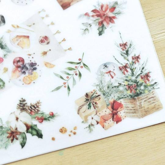 MU Print-On Sticker 2s Xmas 08-Christmas Feast