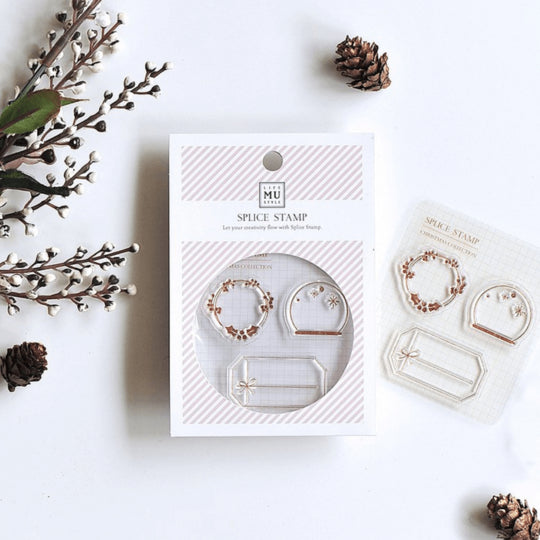 MU My Icon Clear Stamp Set Winter LE No.02