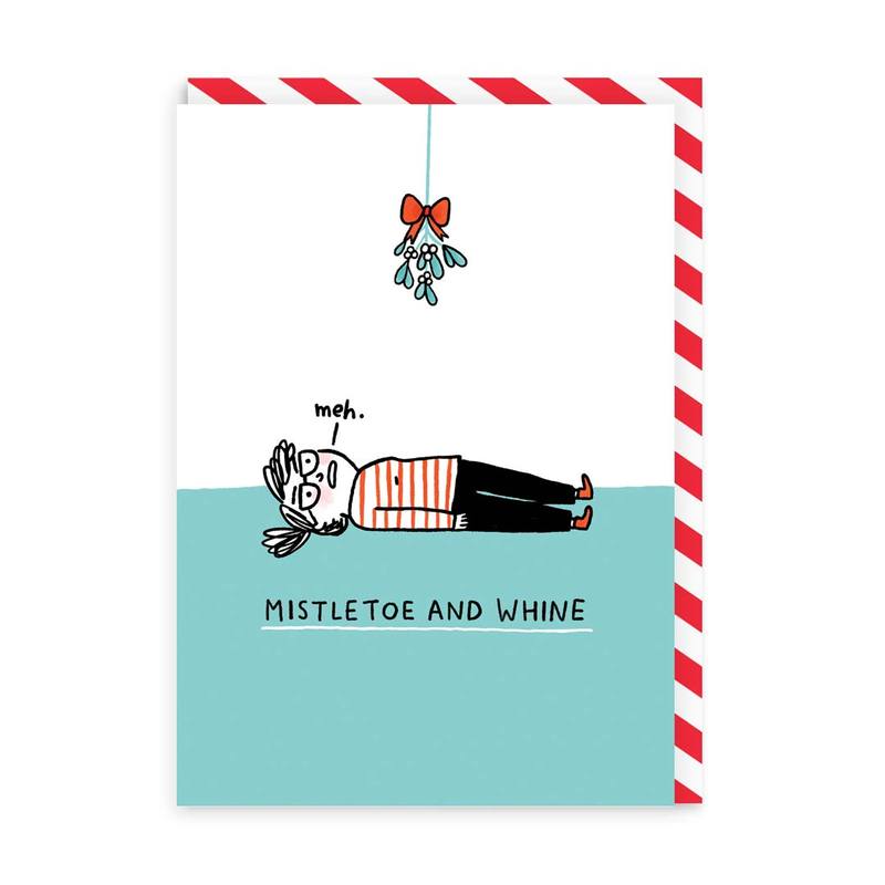 OHH DEER Card Mistletoe and Whine