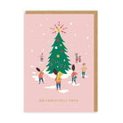 OHH DEER Card Oh Christmas Tree Band