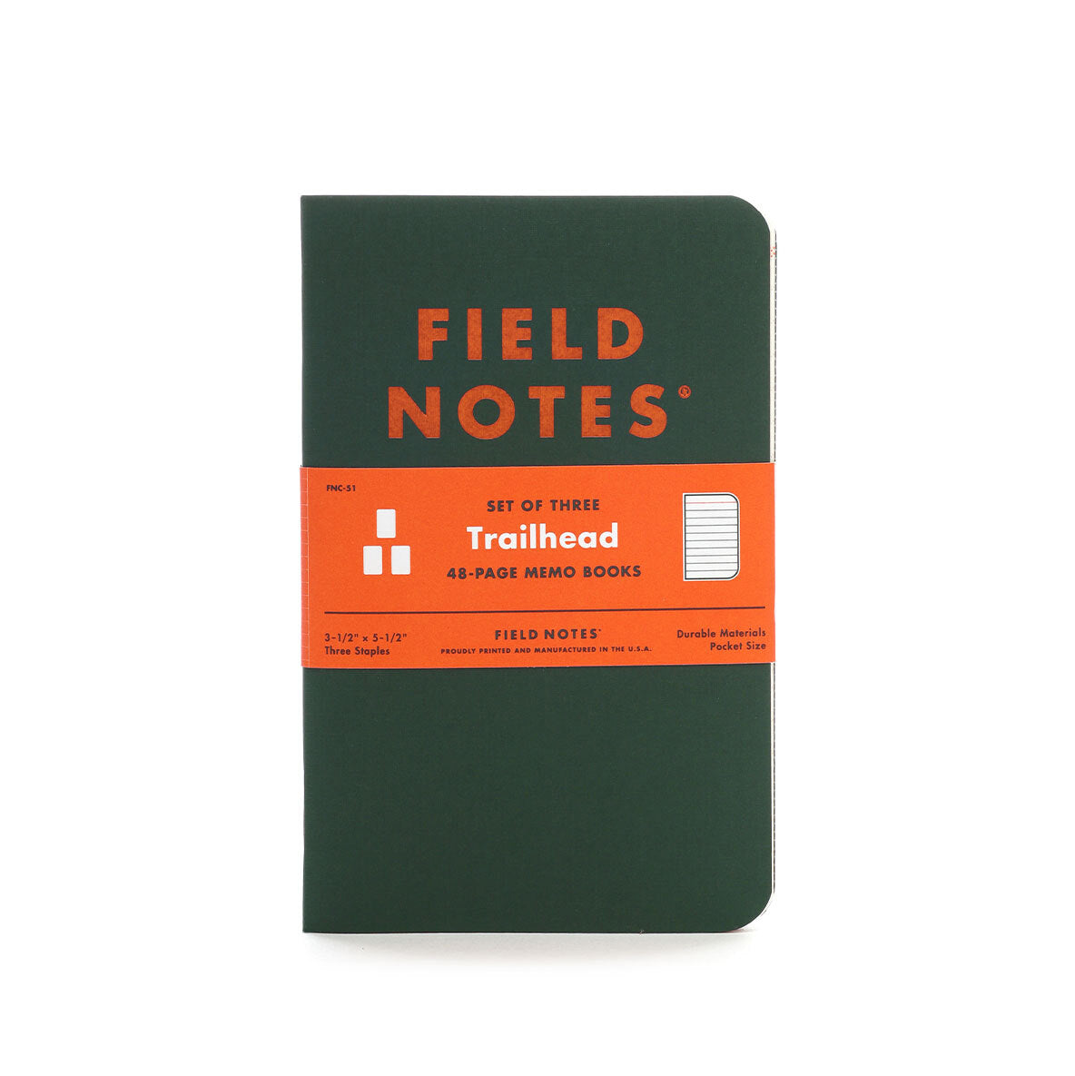 FIELD NOTES QE Trailhead 3-Pack Default Title