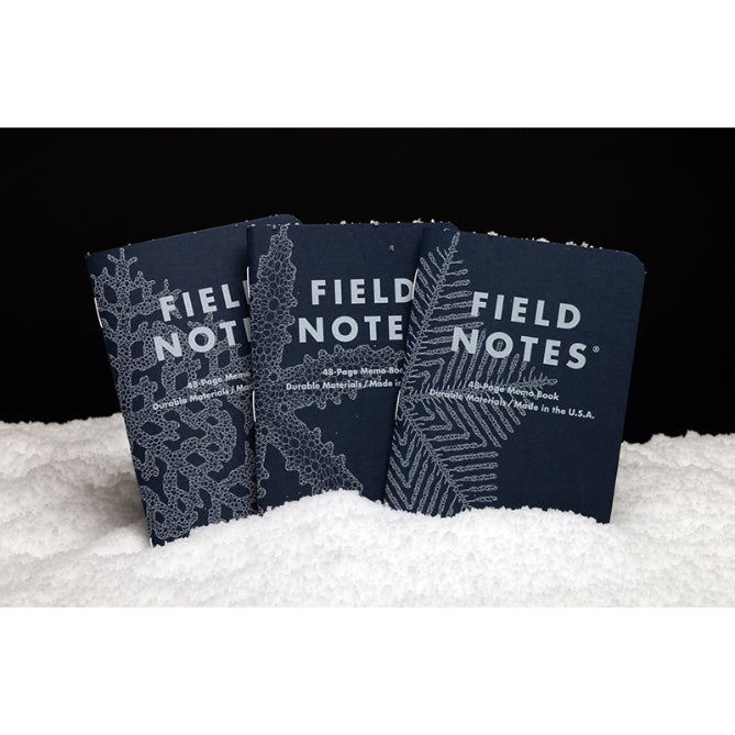 FIELD NOTES QE Snowy Evening 3-Pack Default Title